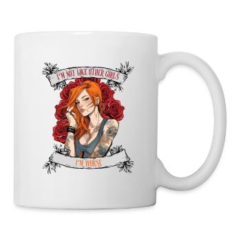 I'm not like other women, I'm worse - Mug - white - Right