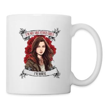 I'm not like other women, I'm worse - Mug - white - Right
