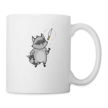 Lavable au couteau omnivore - Mug blanc - blanc - Droite
