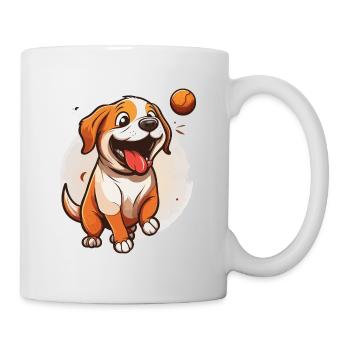 The Playful Pup - Mug - white - Right