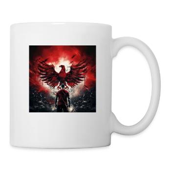 Adler - Tasse - Weiß - Rechts