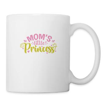 Mom's little Princess - Tasse - Weiß - Rechts