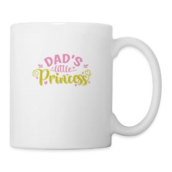 Dad's little Princess - Tasse - Weiß - Rechts