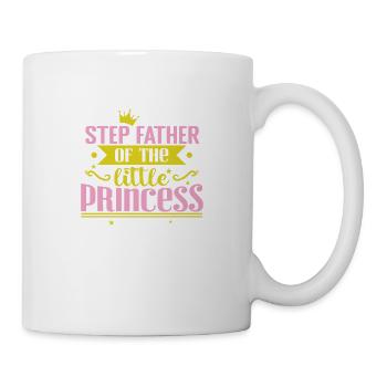 Step Father of the little Princess - Mug - white - Right