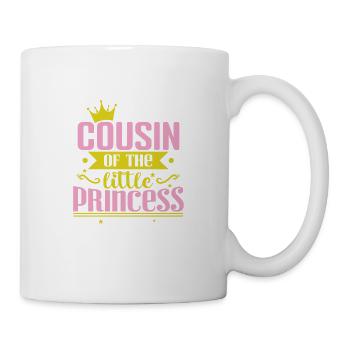 Cousin of the little Princess - Mug - white - Right