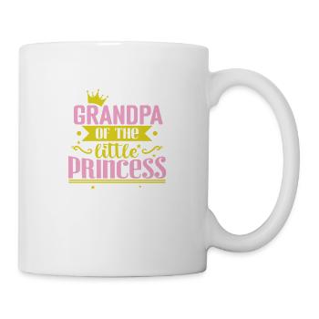 Grandpa of the little Princess - Tasse - Weiß - Rechts
