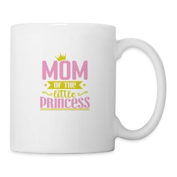 Mom of the little Princess - Tasse - Weiß - Rechts