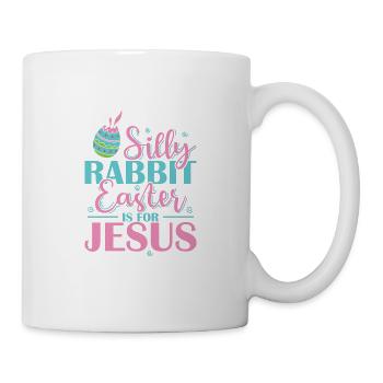 Silly Rabbit Pâques est pour les vacances de Jésus - Mug blanc - blanc - Droite