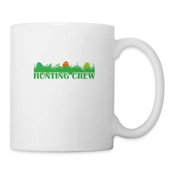 Hunting Crew Easter Easter Bunny Easter Eggs - Mug - white - Right