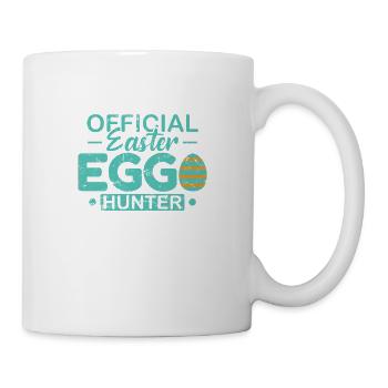 Official Easter Egg Hunter Osterhase - Tasse - Weiß - Rechts