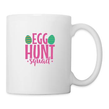Egg Hunt Squad Easter Colorful Easter Eggs - Mug - white - Right