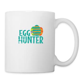Egg Hunter Easter Colorful Easter Eggs - Mug - white - Right