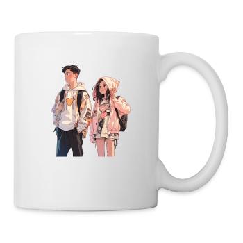 Lovebirds - Mug - white - Right