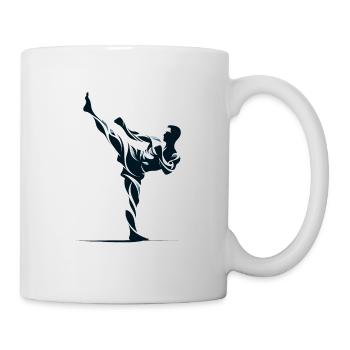 Muay Thai Fighter Design - Mug - white - Right
