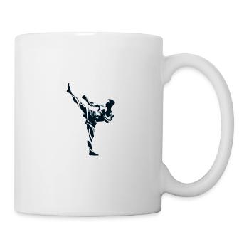 Muay Thai Fighter Design - Mug - white - Right