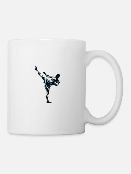 Muay Thai Fighter Design - Mug - white