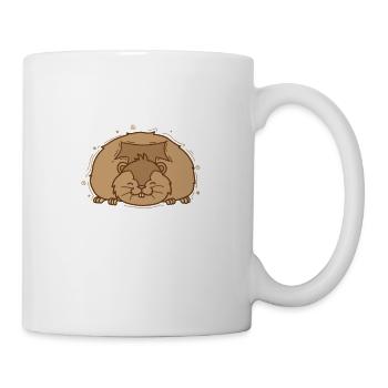 rongeur lemming épais - Mug blanc - blanc - Droite