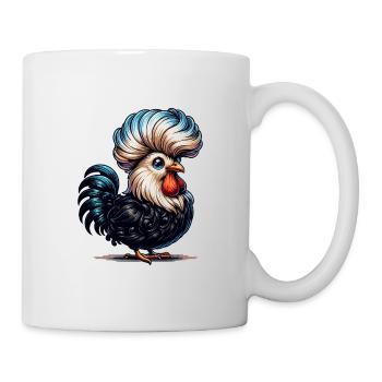 Polish Crested Chicken Polish Chicken - Mug - white - Right