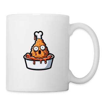 Fried Chicken Chicken Wings Chicken Gift - Mug - white - Right