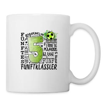 5th Grade Football - Mug - white - Right