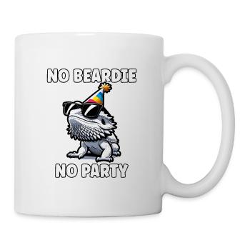 Citation drôle de Dragon barbu - Mug blanc - blanc - Droite