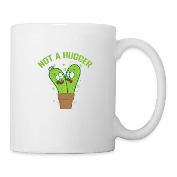 Not a Hugger Cactus Plant - Mug - white - Right