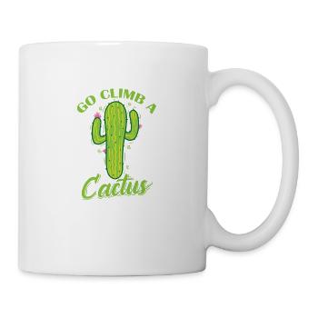 go Climb a Cactus Plant - Mug - white - Right