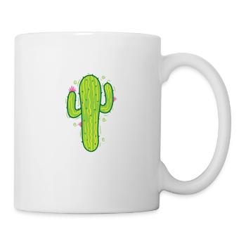 classic desert cactus plant - Mug - white - Right