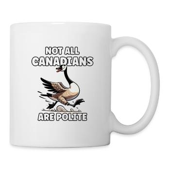 Lustiges kanadisches Gans Zitat Kanada Meme - Tasse - Weiß - Rechts