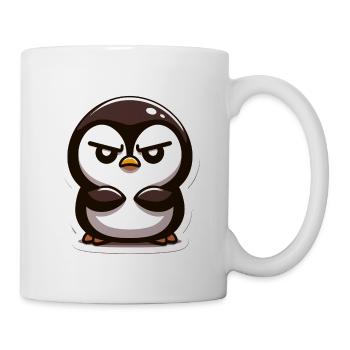 Lustige Pinguine Kleiner Pinguin Pinguin-Liebhaber - Tasse - Weiß - Rechts