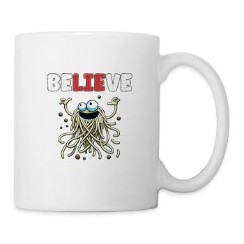 Lustige atheistische Agnostiker-Anti-Religions-Weihnachten - Tasse - Weiß - Rechts