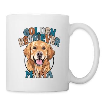 Golden Retriever Mama Hunde Hund Wilsigns - Tasse - Weiß - Rechts