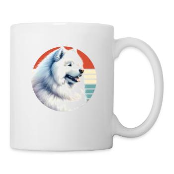 Samoyed Dog Gifts Cute Samoyed Dog Graphic - Mug - white - Right