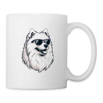 Samoyed Dog Gifts Cute Samoyed Dog Graphic - Mug - white - Right