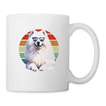 Samoyed Dog Gifts Cute Samoyed Dog Graphic - Mug - white - Right