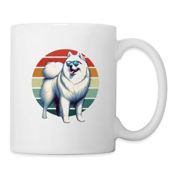 Samoyed Dog Gifts Cute Samoyed Dog Graphic - Mug - white - Right