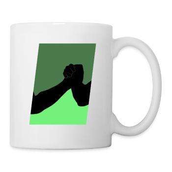 Arm Wrestling Bench Press Arm Wrestling - Mug - white - Right