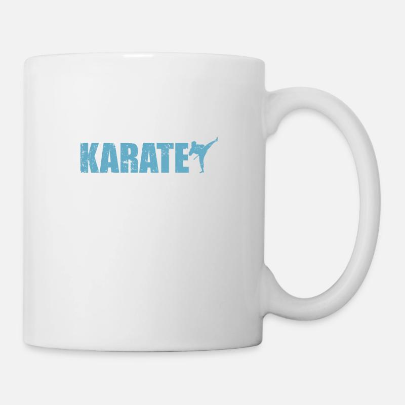 Karate Kampfsport - Tasse - Weiß