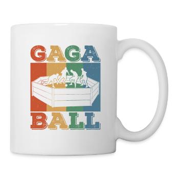 Gaga Ball Dodgeball Gagaball Player Gaga Ball - Mug - white - Right