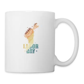 Labor Day Heroes in America - Mug - white - Right