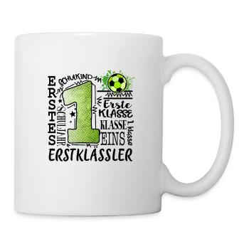 1st Grade Football - Mug - white - Right