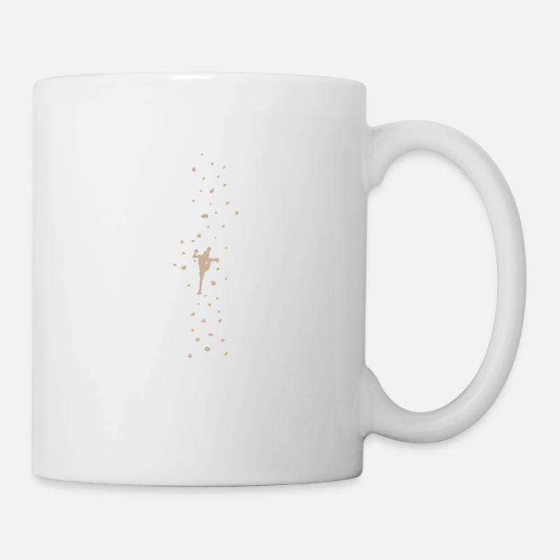 Climbing wall bouldering - Mug - white