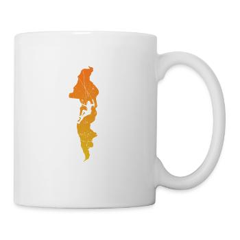 Bloc d’étranglement - Mug blanc - blanc - Droite