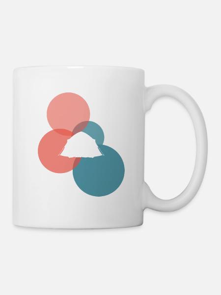 Camper Pfadfinder Natur - Tasse - Weiß