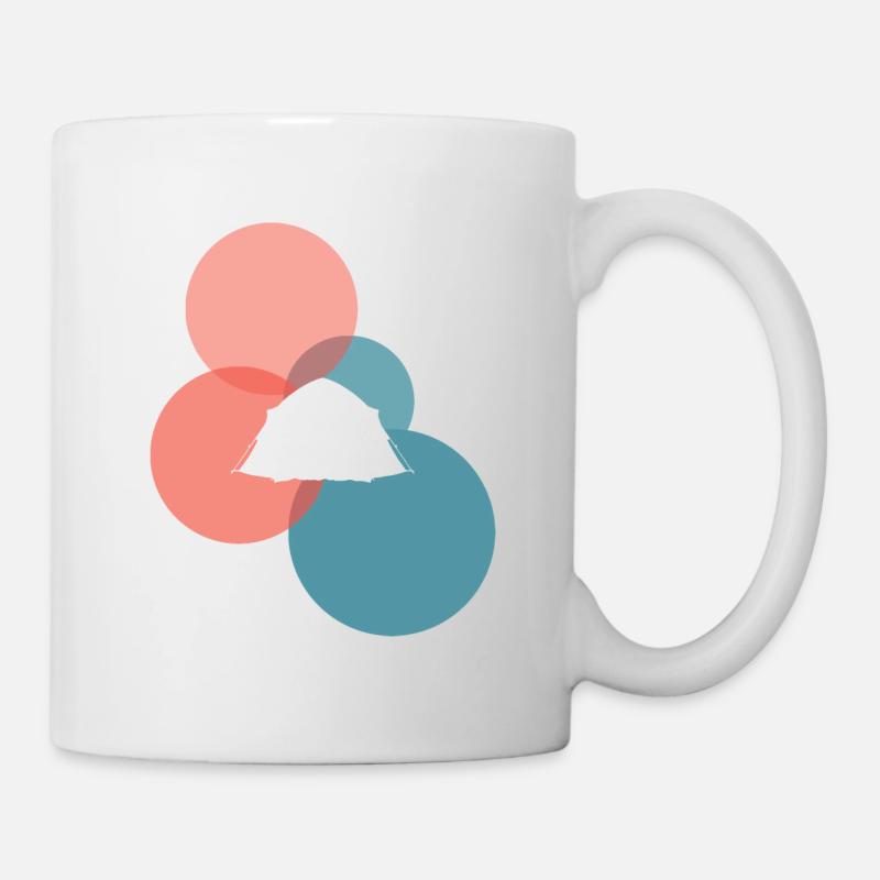 Camper Pfadfinder Natur - Tasse - Weiß