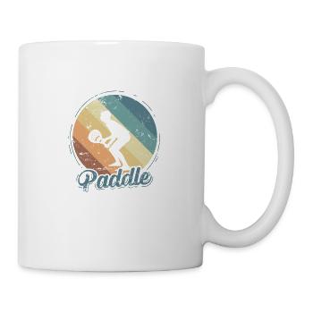 Joueur de padel Tennis - Mug blanc - blanc - Droite