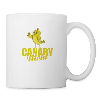 Canary Bird Mom - Mug - white - Right