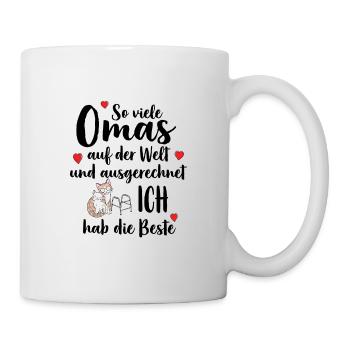 So Many Grandmas I Have The Best Best Grandma - Mug - white - Right