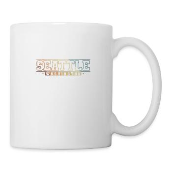 Seattle Washington City in the USA - Mug - white - Right