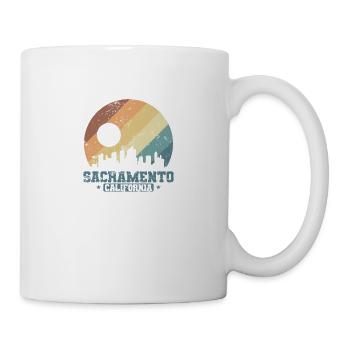 Sacramento, California City in the USA - Mug - white - Right